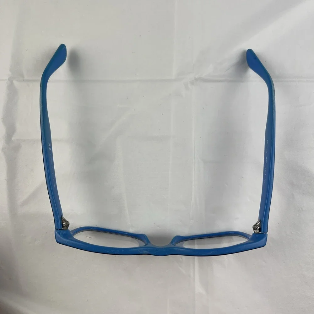 Ray-Ban Eyeglasses Youth RB 1528 3659 Black Blue Interior FRAMES ONLY 46-16-125